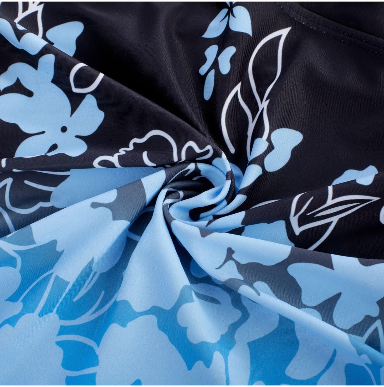 Kate Kasin 2025 Two Piece Tankini Swimsuits for Women High Waisted Tummy Control Floral Swimwear Ruched Padded Bathing Suits - Image 7