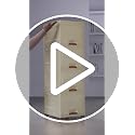 Image of Amazon Basics Multi-Purpose Organizer | Modular Storage Box for Clothes, Kitchen, Bedroom & Living Room | Stackable Rack, Space-Saving Wardrobe Cabinet (Off White), 4 Piece, 33LX38WX27H cm