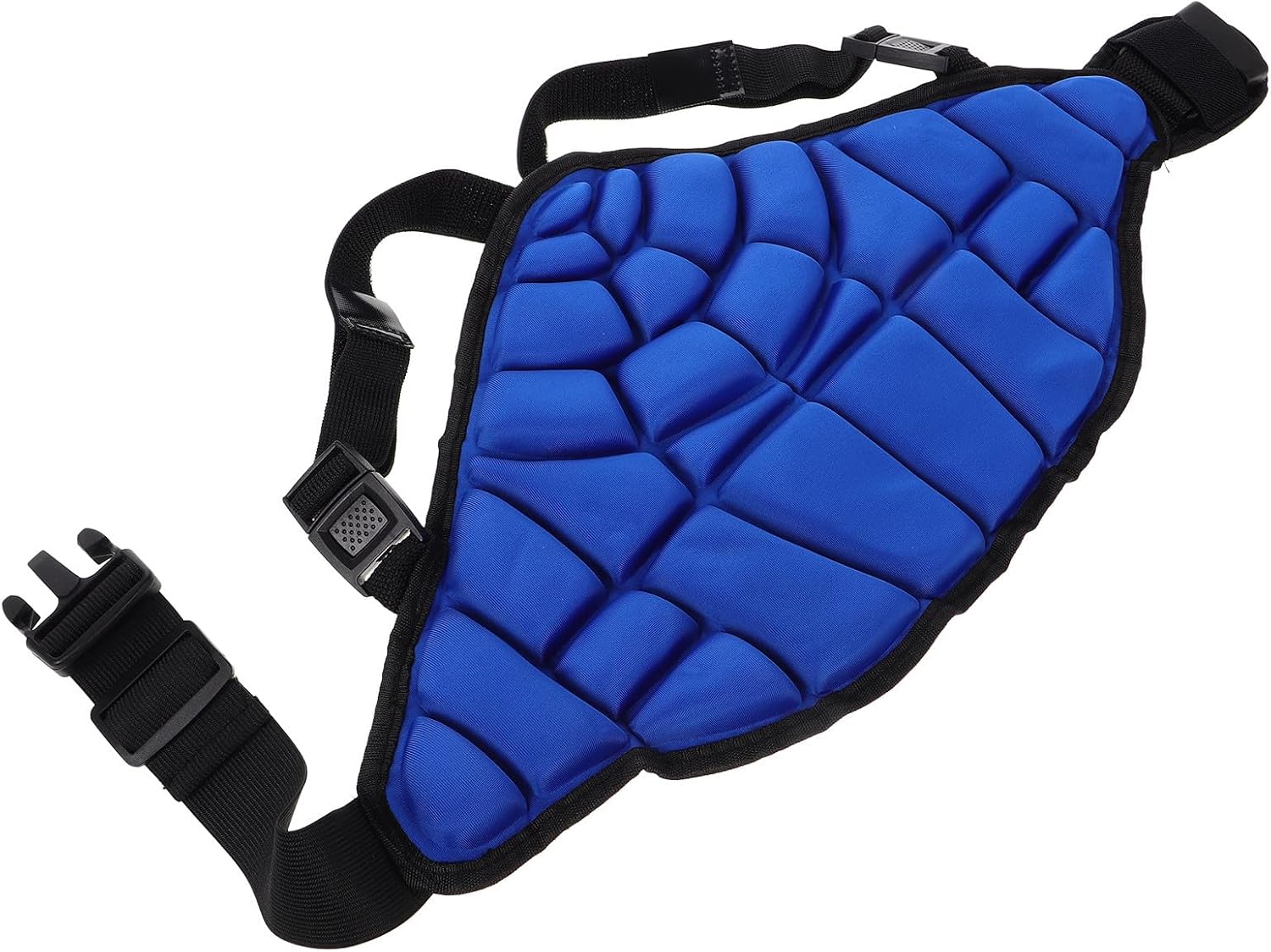 Skateboarding Butt Pad Shorts, Thickened Protective Hip Crash Pads, Adjustable Blue S Size for Ages 4-10, Roller Skating Hip Protection Gear for Boys