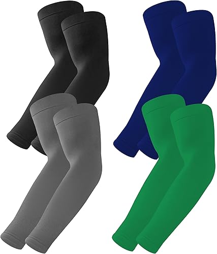 Miniatura 40 de BHYTAKI Mangas de Protección Solar UV, Mangas de Compresión de Brazo con Enfriamiento UPF 50 para Deportes para Hombre Mujer Adolescente
