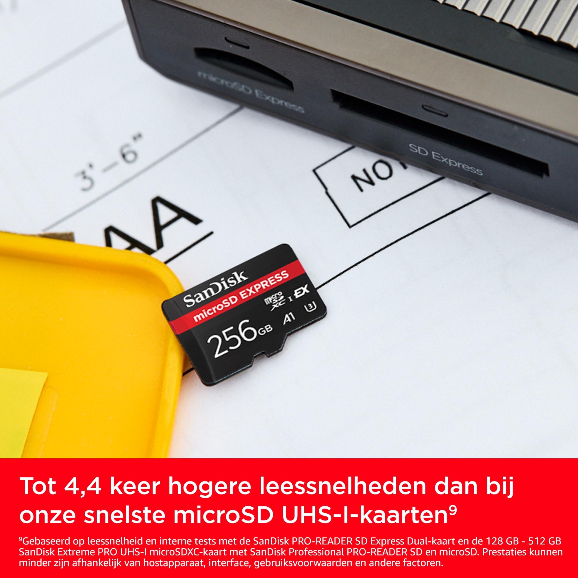 SanDisk 256GB High Endurance Micro SD 100MB/s geheugenkaart