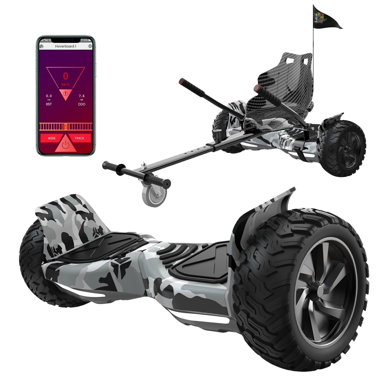RCB Hoverboards SUV mit Sitz