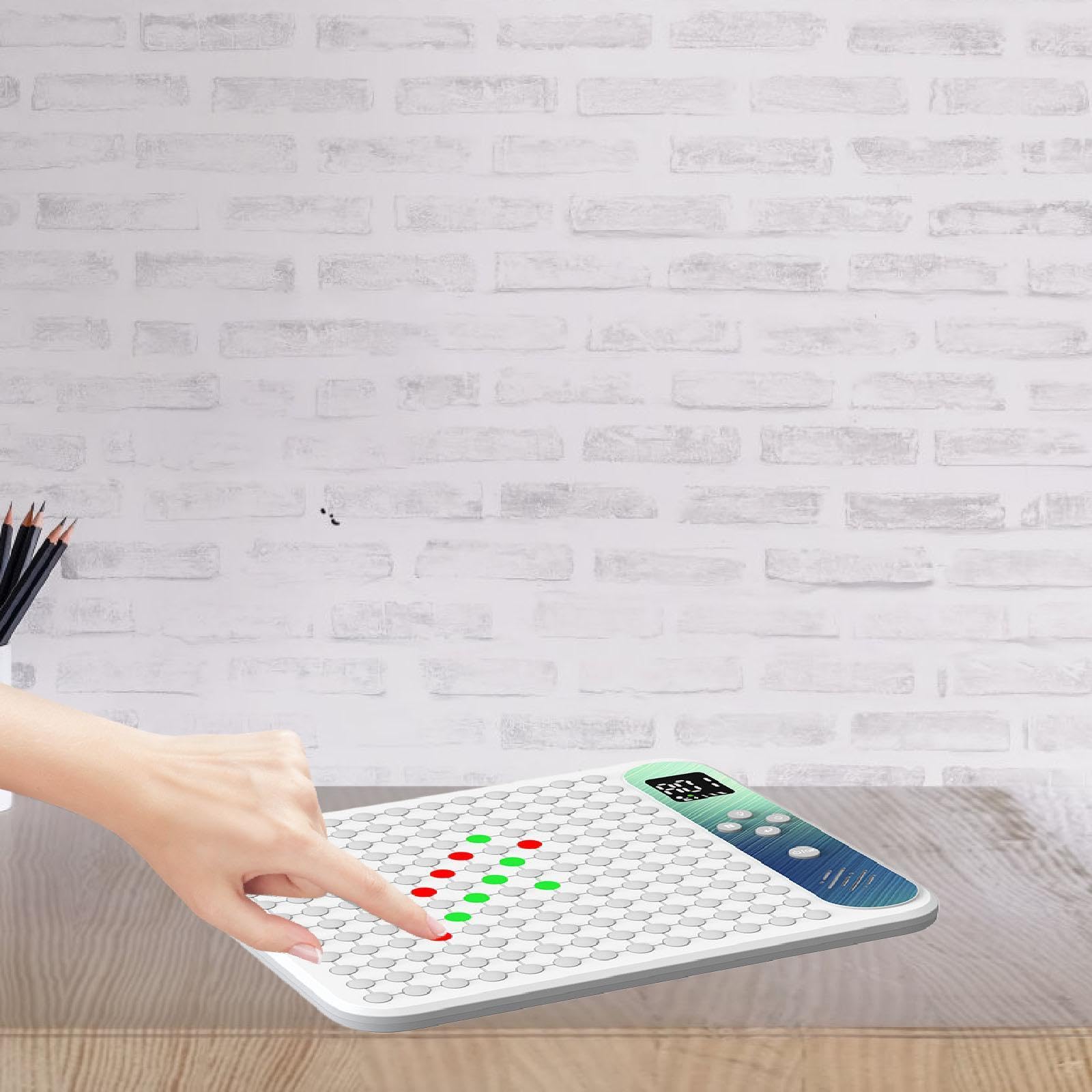 DYNWAVE 17 in 1 AI Electric Board Game Toy with Sound Gift Tic TAC Toe Smart Chess Board Game for Party Travel Entertainment Birthday