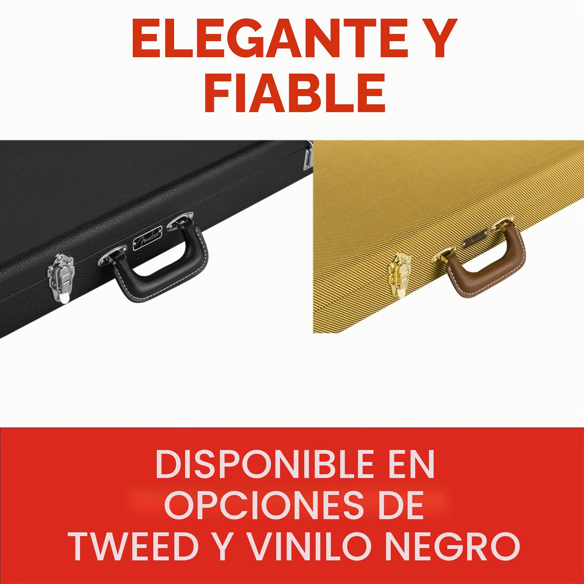 Fender Classic Series - Funda para bajo de precisión y bajo Jazz, Color Negro