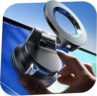 LISEN Handyhalterung Auto für Magsafe [17+KG Vakuum Saugnapf & 20N Magnet] Magsafe Autohalterung, Dusche Wand Handy Halterung Auto Zubehör Innenraum Accessoires Car Gadgets für iPhone 16 Pro Max 15 14