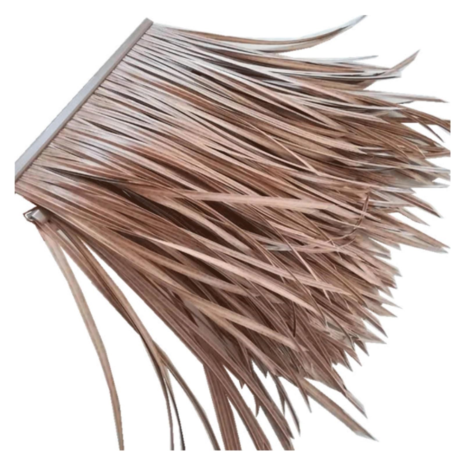 Toiture de chaume tiki naturelle pour bar de jardin et parasol exotique