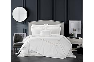 Chic Home Santorini White and Gold Comforter Set King