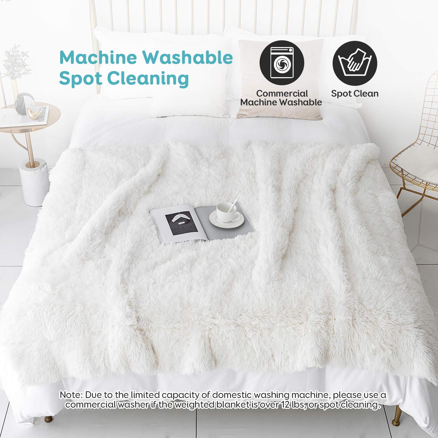 Buzio Weighted Blanket 8kg Full Queen Size 150 X Desertcart INDIA