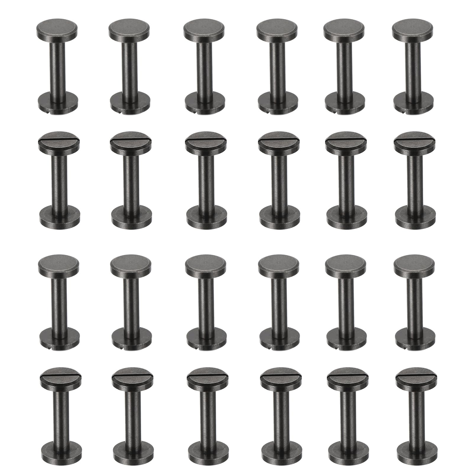 PATIKIL 25 Sets Chicago Screws