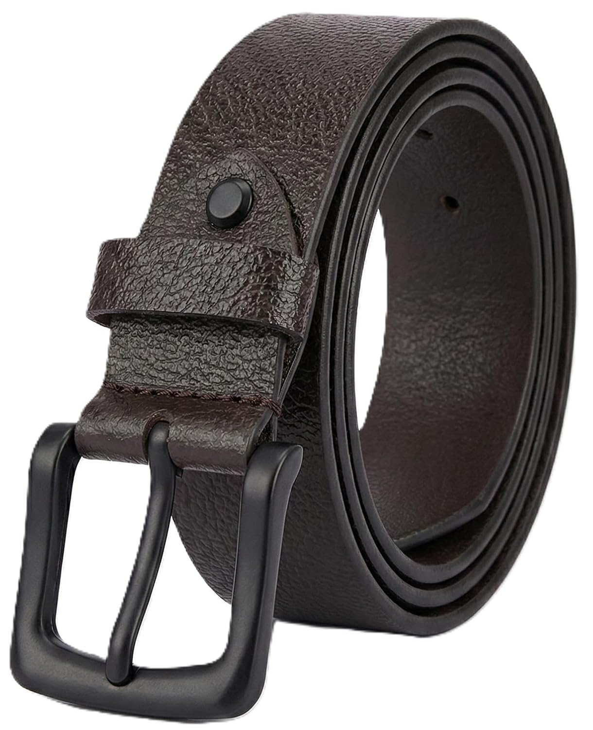 Dark & Dusky Men's Genuine Leather Belt for Men | Formal & Casual | Stylish Buckle | Office, Jeans & Trouser Belt - Review, Price and Buying Guide