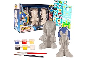 Create Your Sonic Party With Our Paint Your Own Figurines Sonic Kit!