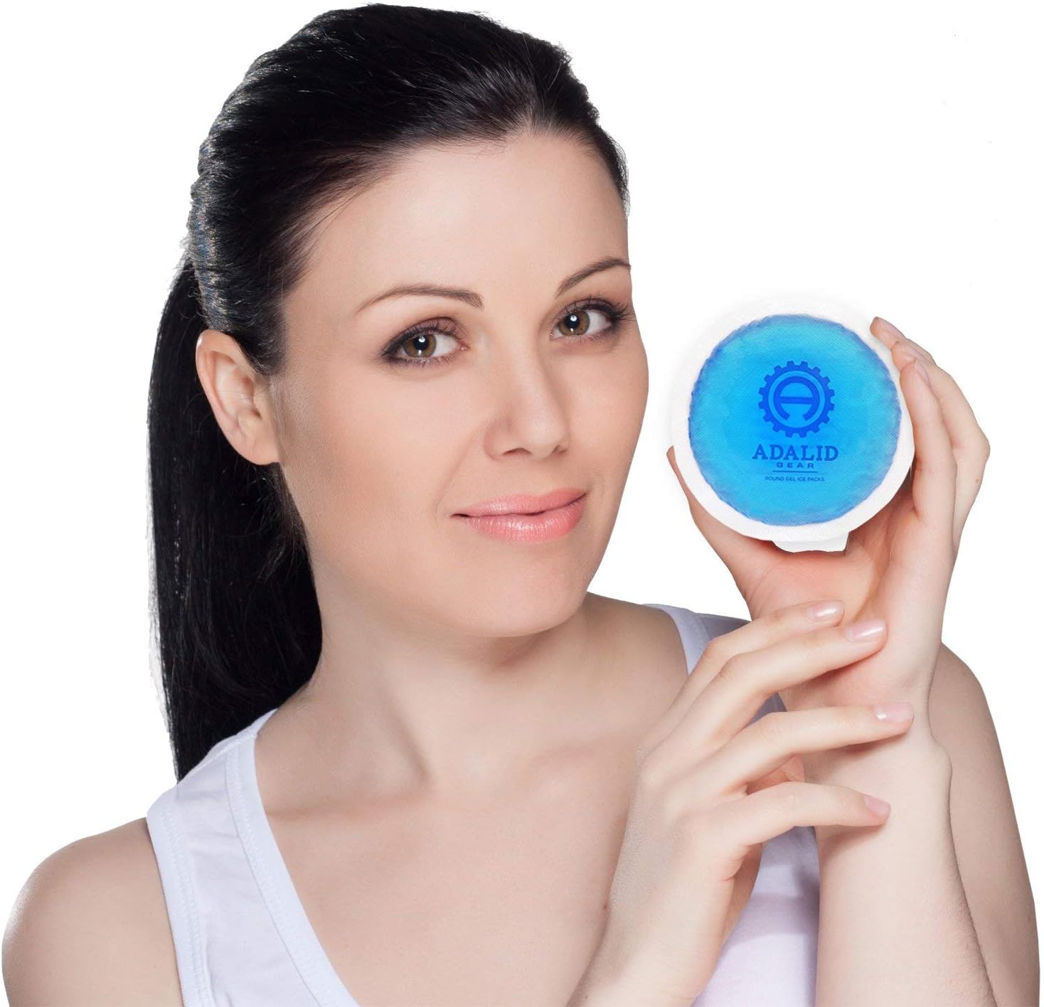 Onе-Dау Sаlе: Uр tо 40% оƒƒ Small Round Gel Ice Packs with Cloth Backing for Hot or Cold Therapy - Perfect for Wisdom Teeth, Tired Eyes, Headaches, Kids Injuries & Baby Aches (Flexible, Reusable, Multipurpose 5-Pack