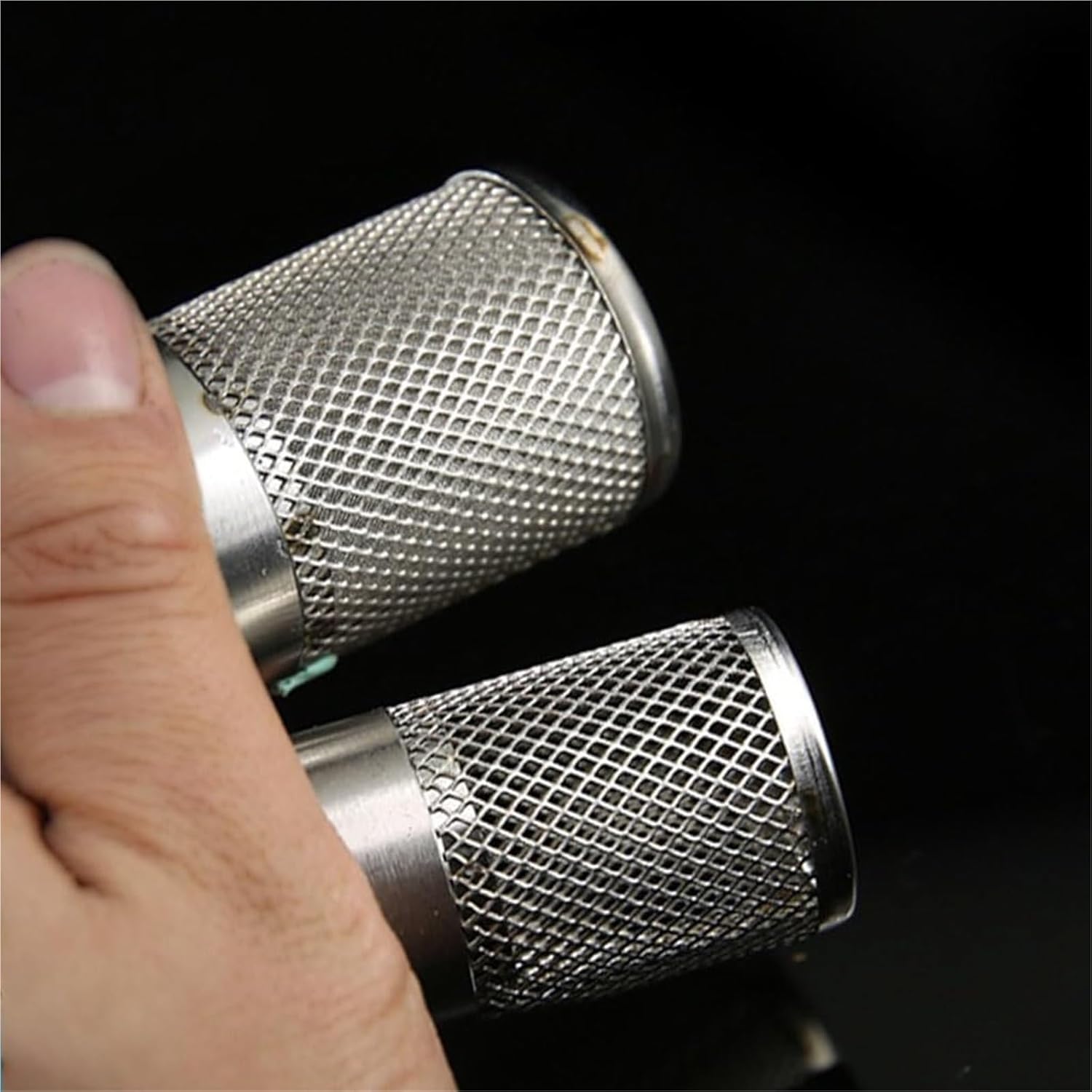 water pipe strainer inline filter, 1pcs Stainless Steel Filter Mesh Cover, 1/2" 3/4" 1" Female Thread for Garden Irrigation Aquarium Water Pump(1")