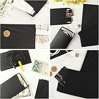 Vista 6 de Granhoolm Paquete de 50 sobres grandes de efectivo de 3.5 x 6.5 pulgadas, sobres de dinero para efectivo, sobres de monedas para plan de ahorro