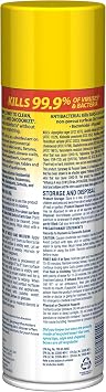 Sprayway All Purpose Cleaner Foaming Spray | Lemon Scent | 19oz | 6 Pack