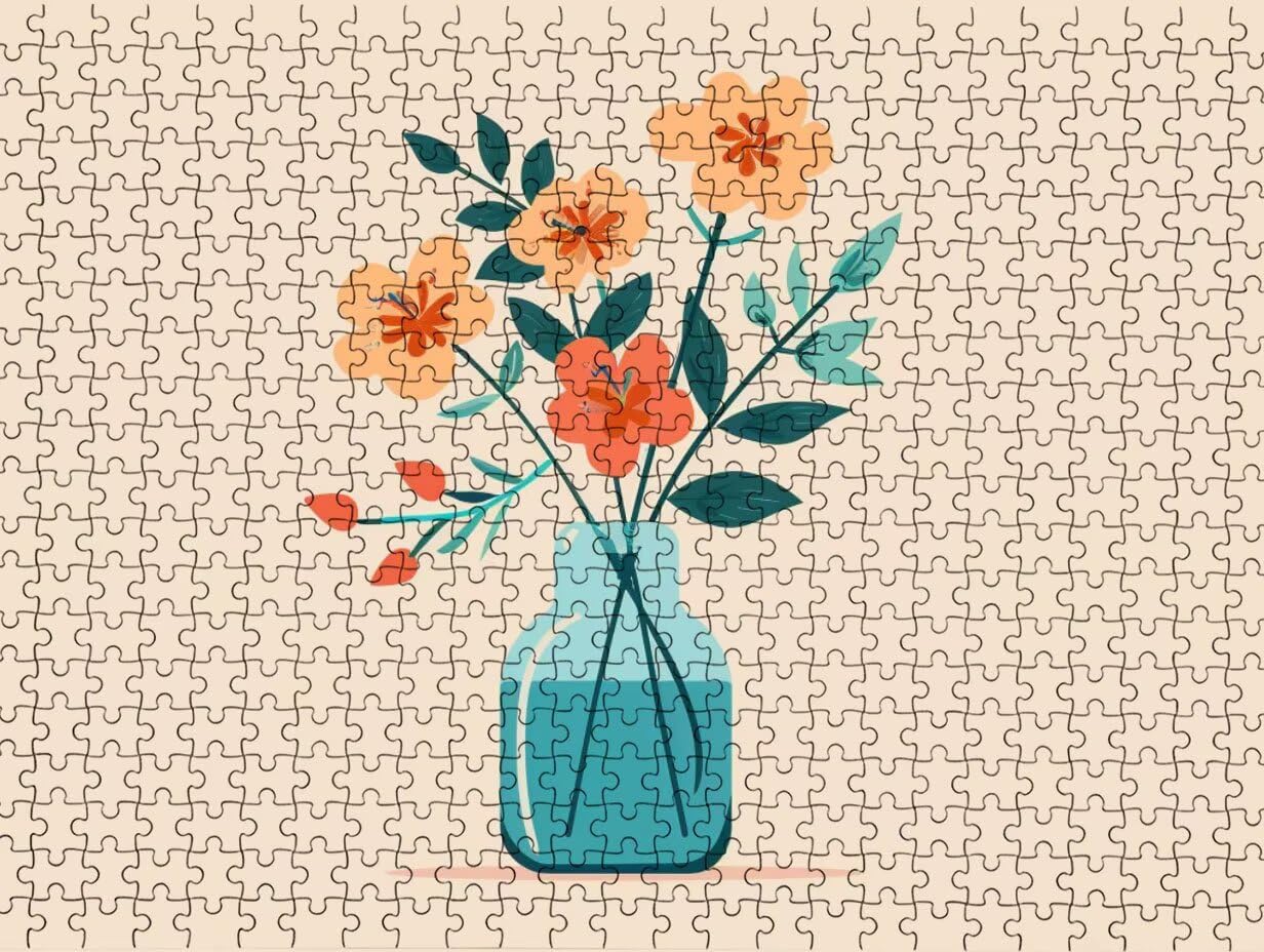 Puzzle de 3000 para Adultos, Flores De JarróN, Clásicos YHPGL7-427
