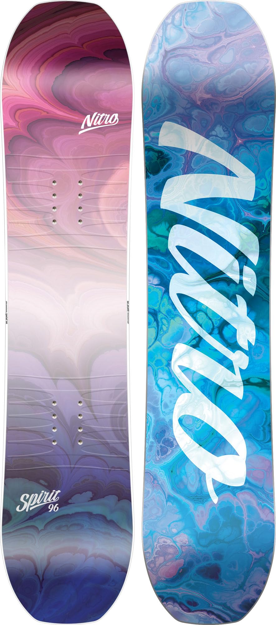 NITRO Deski snowboardowe dla dziewcząt Spirit Kids BRD ´23, Allmountainboard, Twin, Flat-Out Rocker