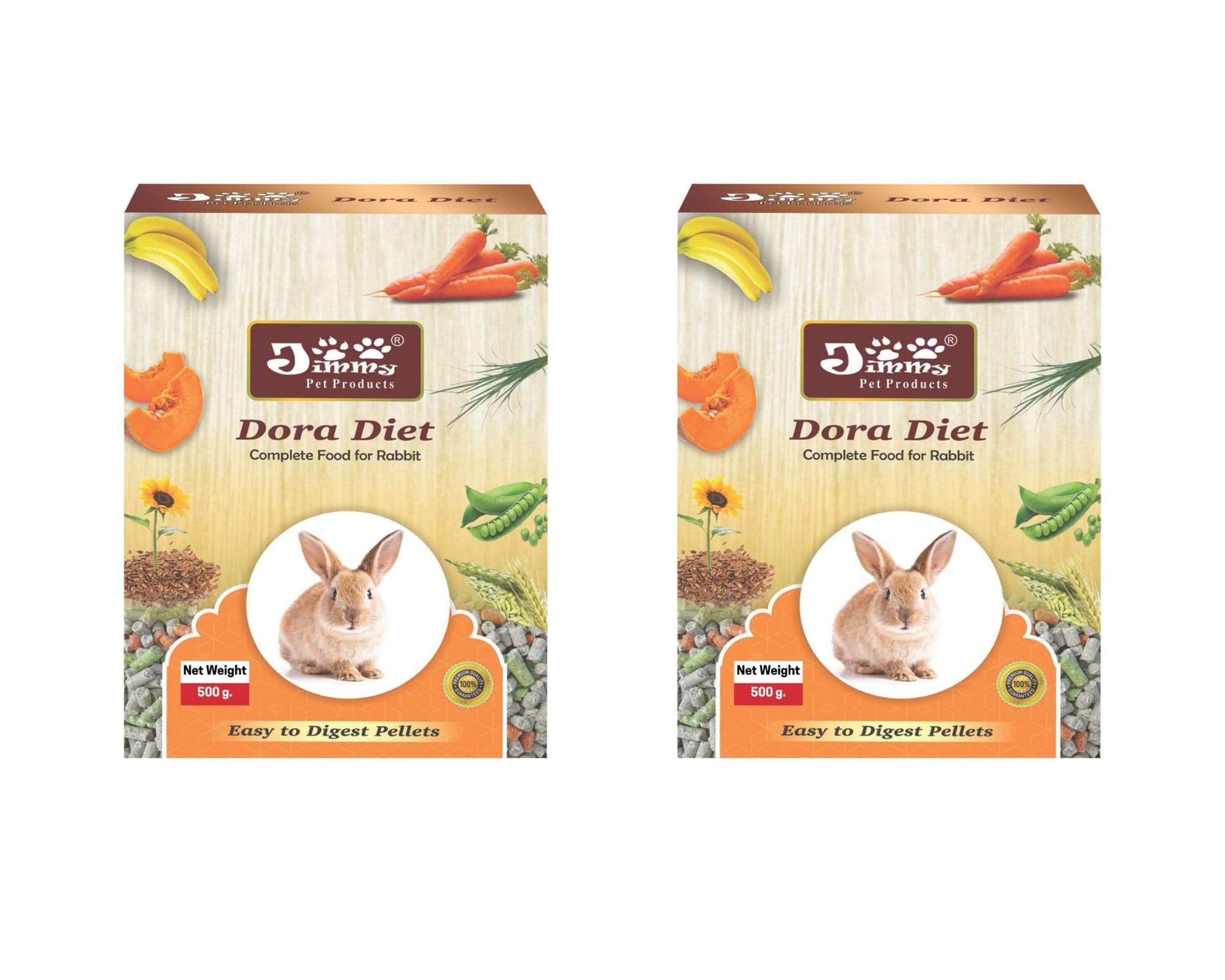 JiMMy Pet Products Dora Diet Food for Rabbit (800gm)-image-38