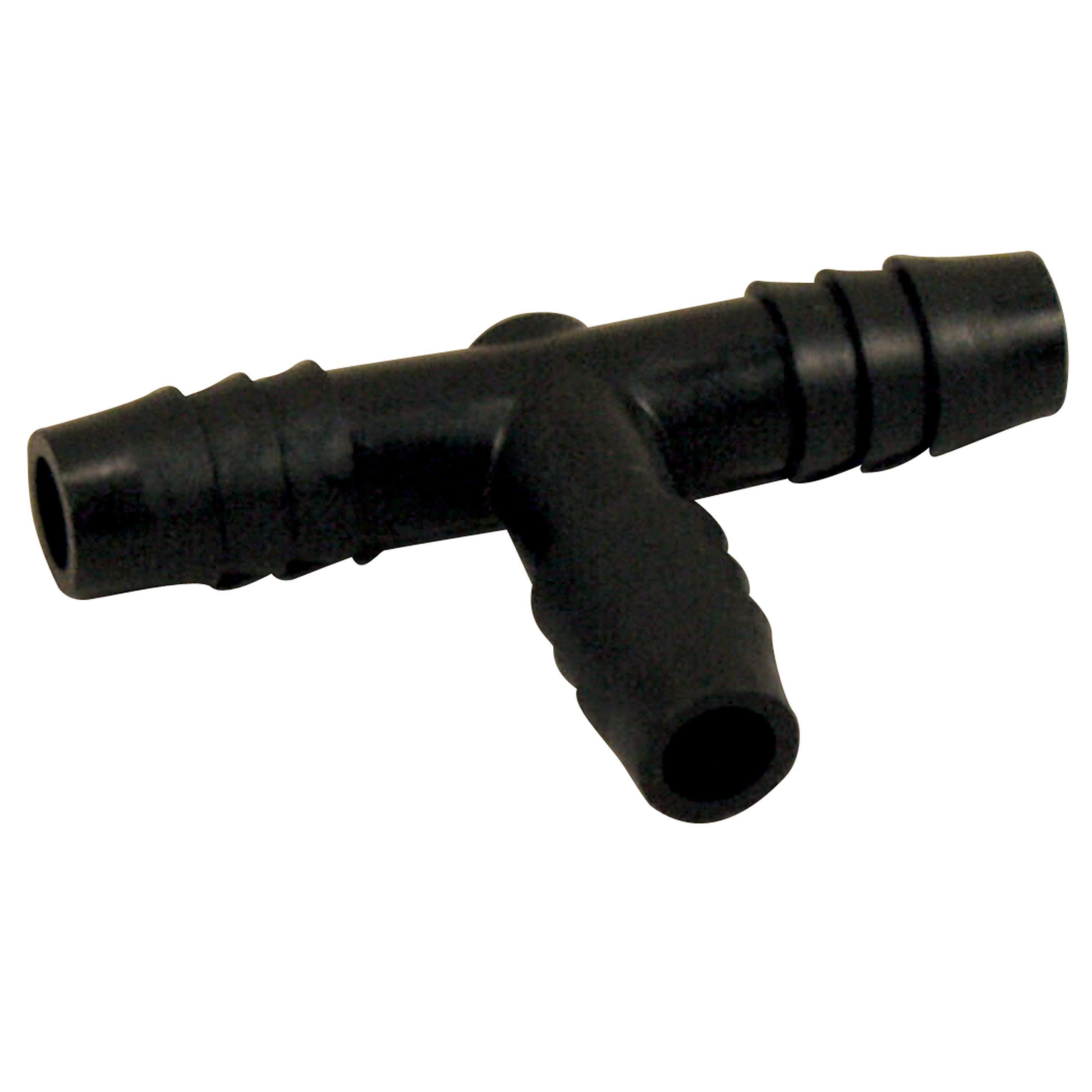 Midland 33-433B Polyethylene Barbed Tee, Size, Polyethylene, 1/2