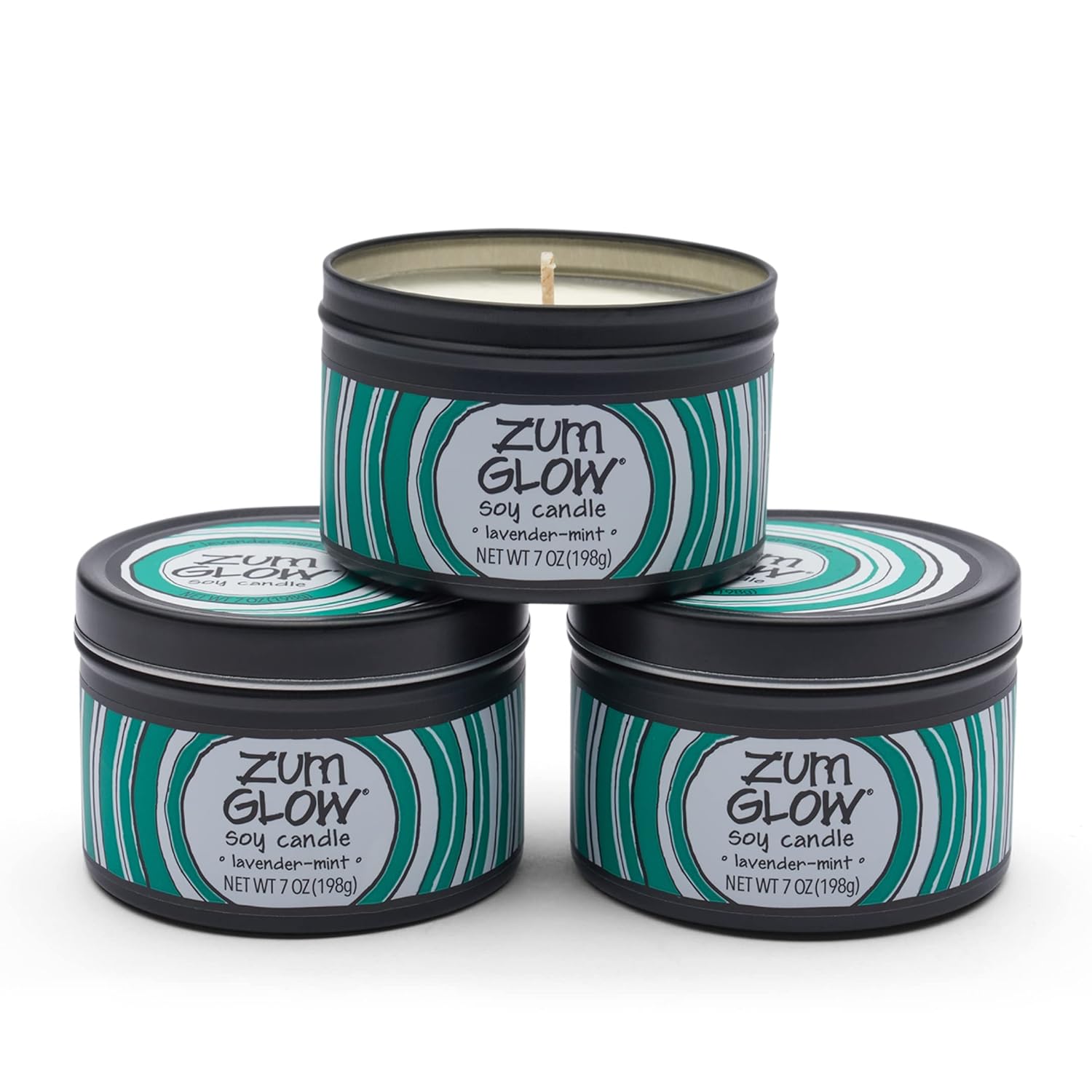 Indigo Wild Zum Lavender and Mint Glow Soy Candles 7 oz 3 Pack (3) Amazon.in Beauty