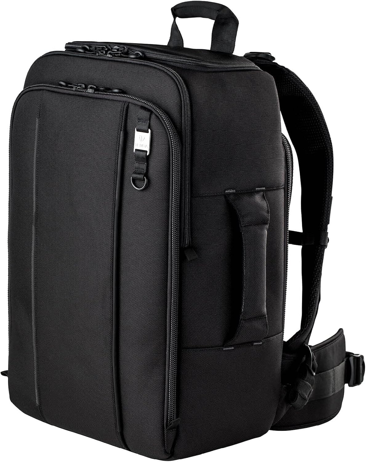 Tenba Roadie Carry-on Compatible Backpack 20 for DSLR and Mirrorless Cameras and Lenses Plus a 17-inch Laptop – Black (638-721)