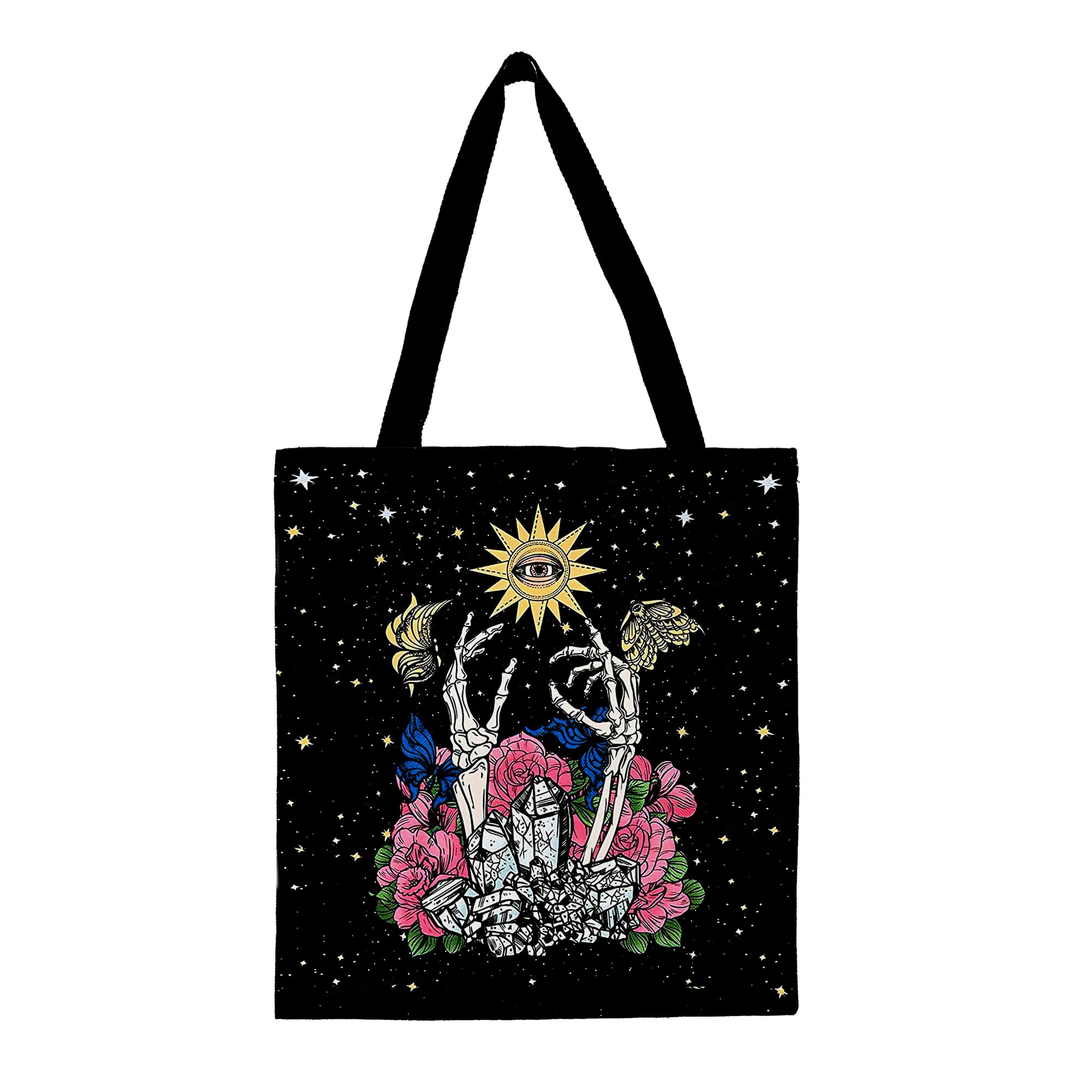 Kunlisa Dead Moth Tote - Goth Bag for Women