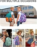School Backpack for Kids, VASCHY Lightweight Water Resistant Casual Schoolbag Daypack for Men Women Teen Boys Girl Bookbag