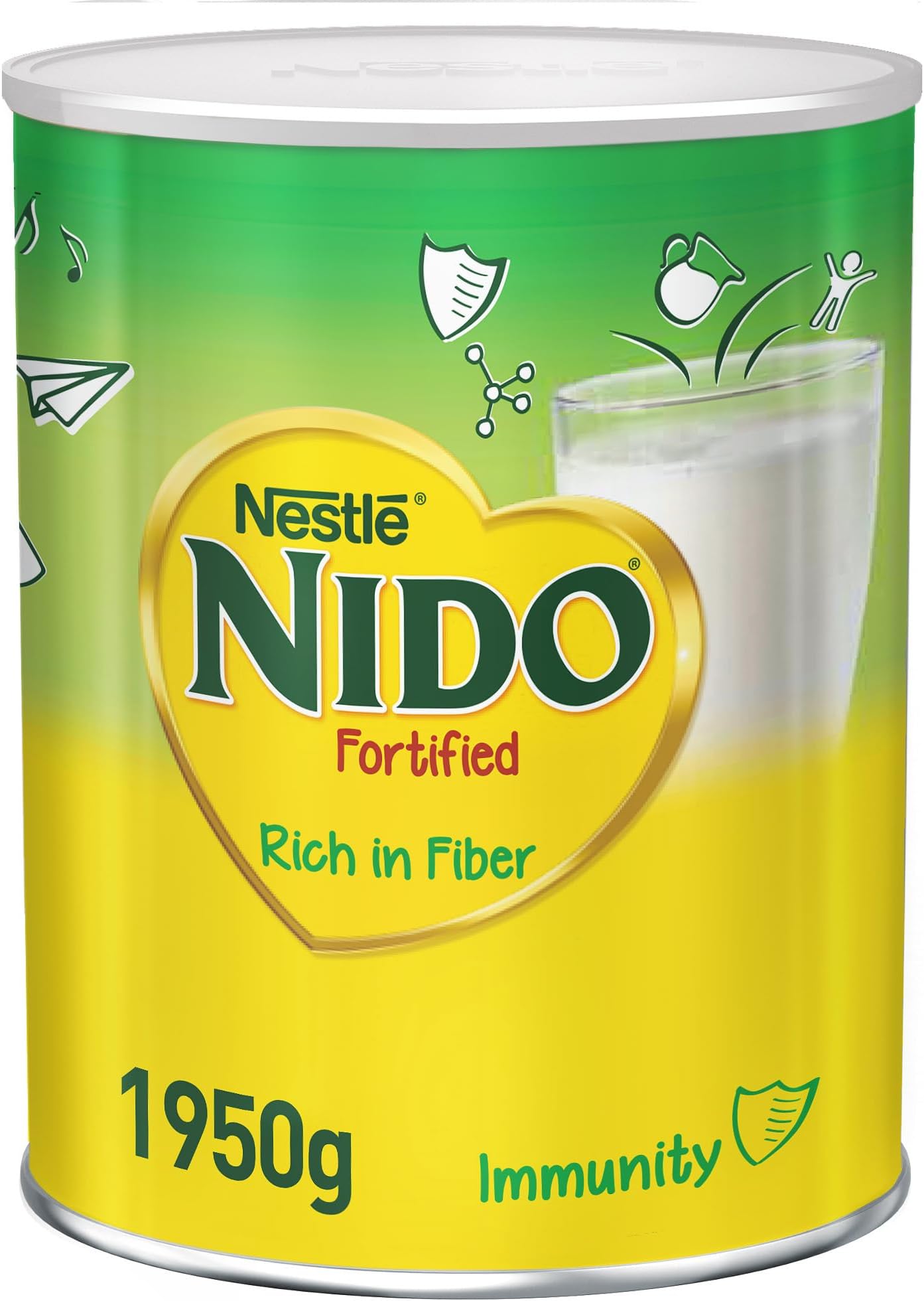 Nestle Nido Fortified Milk Powder Rich in Fiber 1.95kg