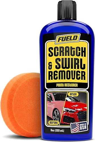 Fueld Scratch Remover – Car Scratch Repair & Swirl Remover for Vehicles – Deep Scratch Repair Compound & Polishing Solution – Car Paint Repair Kit for Clear Coat & Paint Restoration – 8 oz
