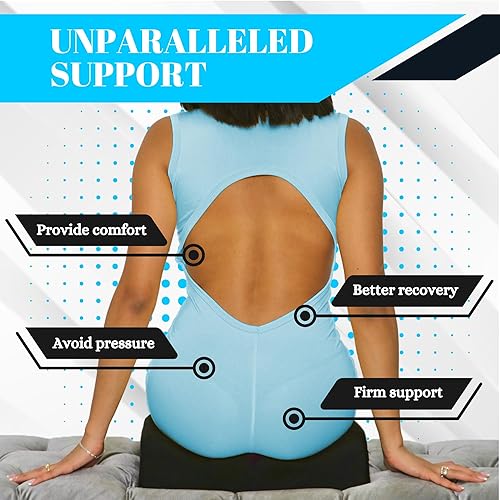 Miniatura 5 de Almohada BBL para levantamiento de glúteos después de la cirugía, cojín de glúteos aprobado por el Dr. para sentarse durante mucho tiempo BBL