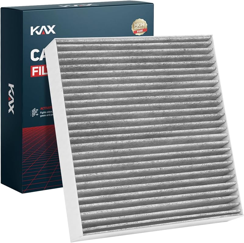 Filtro de ar-condicionado de cabine HEPA KAX CF10140 com carvão ativado para Nissan, Mitsubishi e INFINITI – 1 unidade