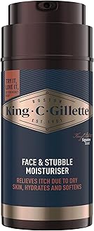 King C. Gillette Face and Stubble Moisturiser