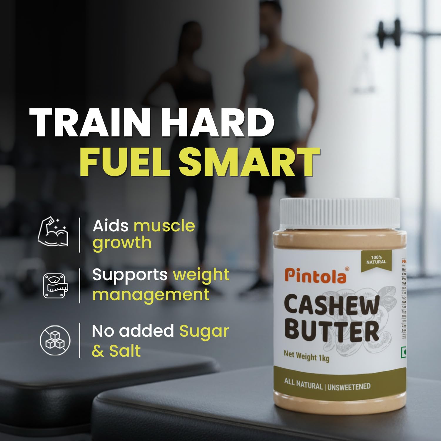 Pintola All Natural Cashew Butter (350g)