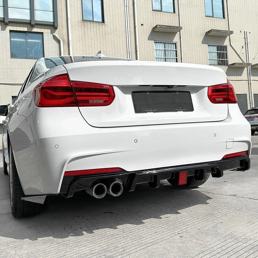 Feu stop et diffuseur style C finition laquée pour BMW F30 2013-2019 - 4