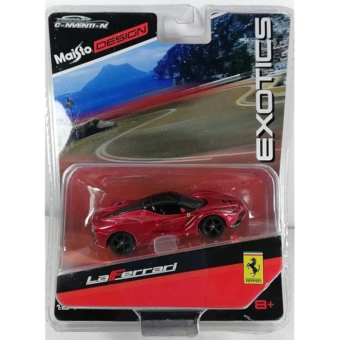 Buy HW Cars Maisto Design Exotics Red LaFerrari Ferrari Diecast