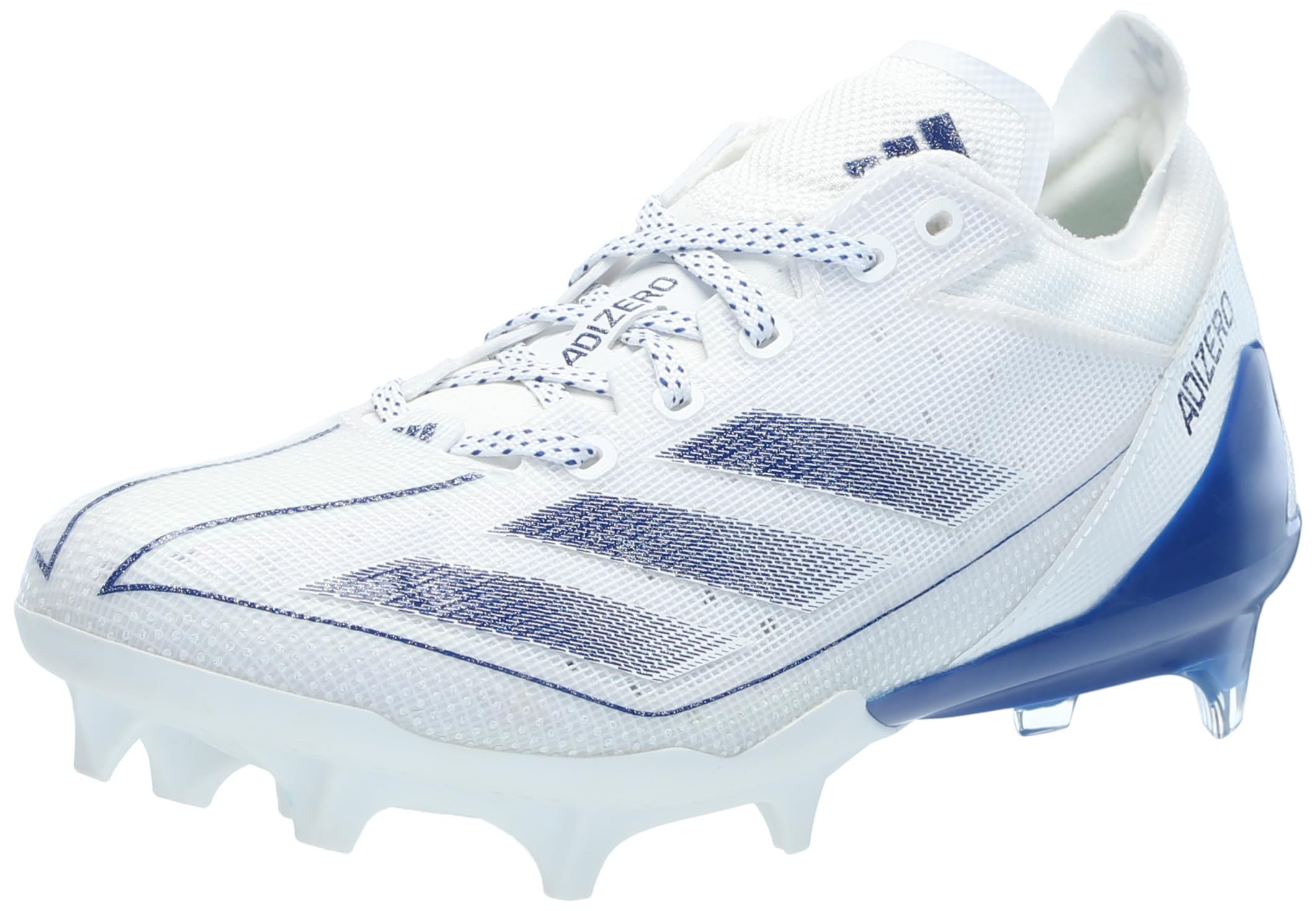 adidas Mens Adizero Electric American Football Sneakers Shoes - White