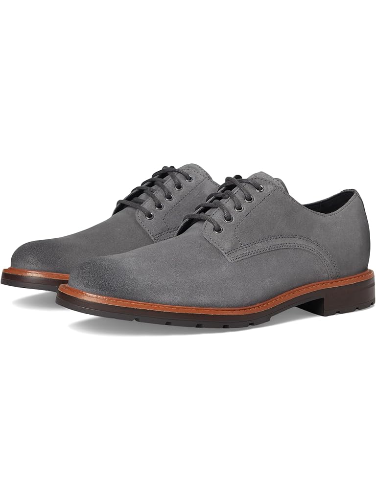 Gray Cole Haan Chamberlin Grand Plain Toe Oxfords