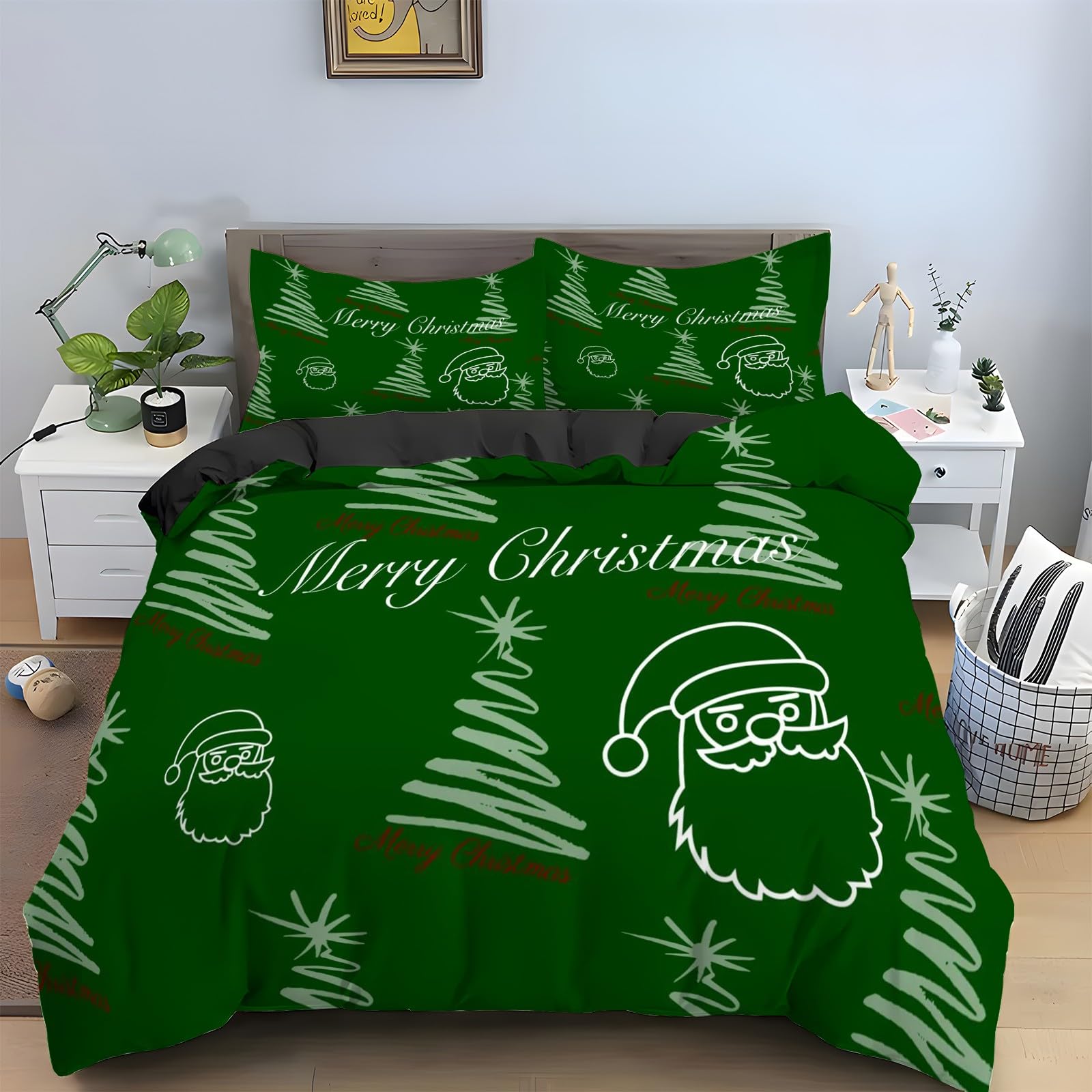 Housse de couette Arbre de Noël 200x200 : le cadeau idéal pour de belles fêtes