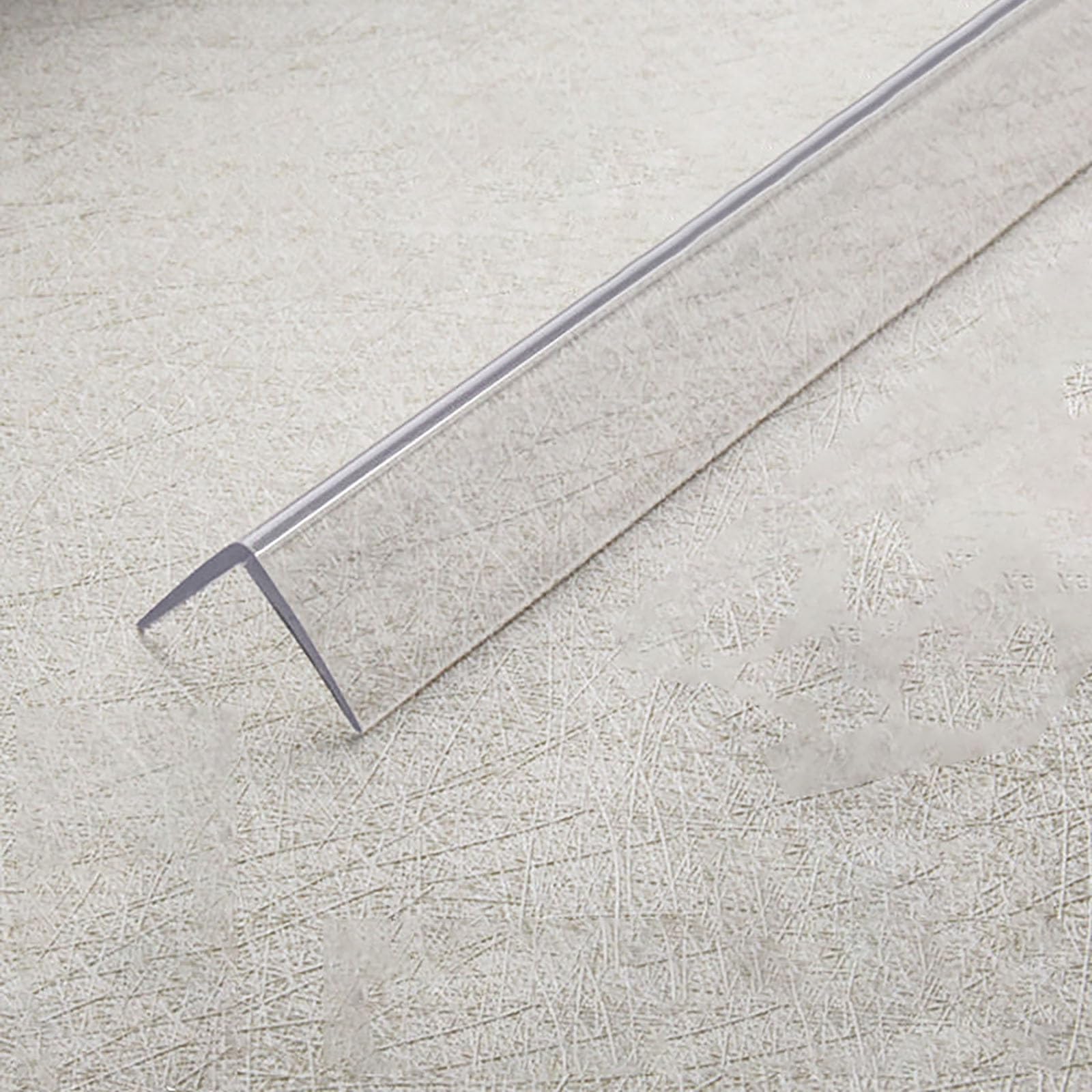 Protector de Esquinas para Paredes,Protectores de Protector de Borde Autoadhesivo for Pared Protectores de Esquina Transparentes de plástico for Parachoques de Esquina de Muebles Protector de Esquina