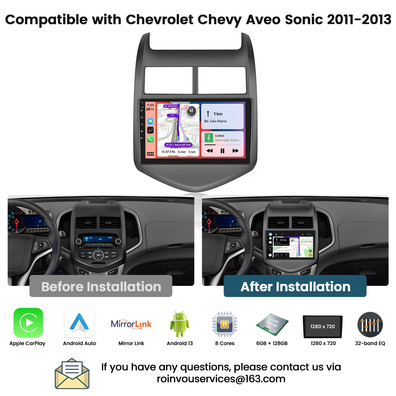 Chevrolet Aveo, Captiva, Epica Autoradio nachrüsten