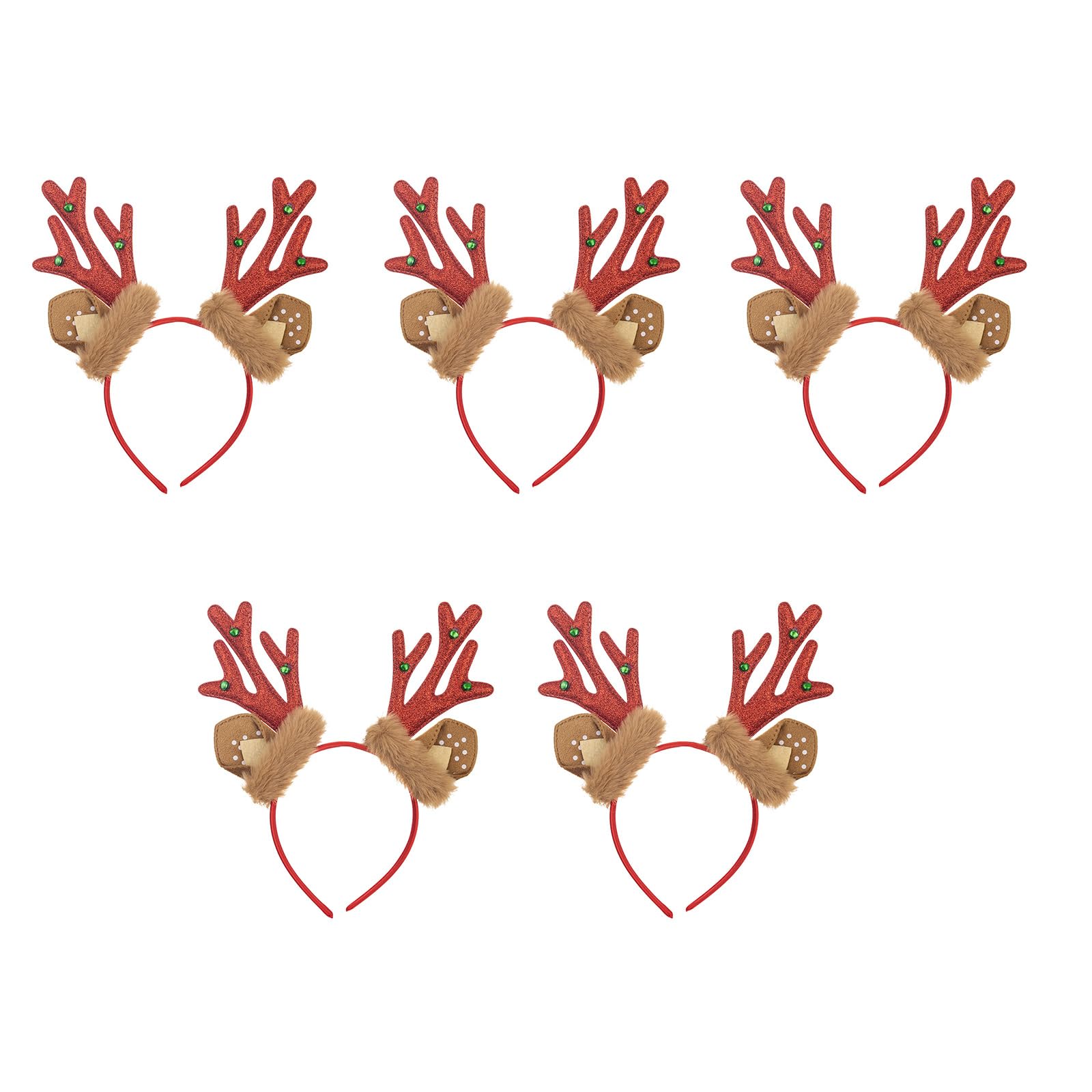 Jazuaiao Stylish Christmas Headbands for Elegant Designs Size Fit Any Age Portable Accessory for Holiday Supplies Enthusiasts Christmas Ornament