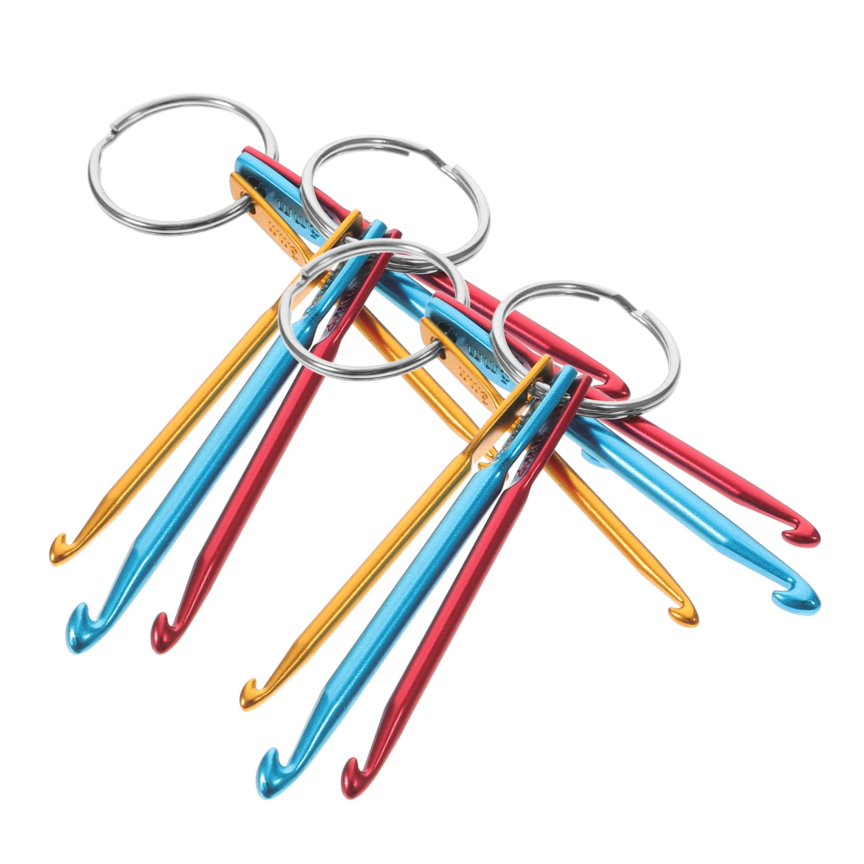 EXCEART 20pezzi Ganci Per Uncinetto Ergonomici Strumenti Per Lavoro Maglia e Lavoro Maglia Per Creazioni Di Sciarpe Maglioni e Guanti Per Artigiani e Principianti