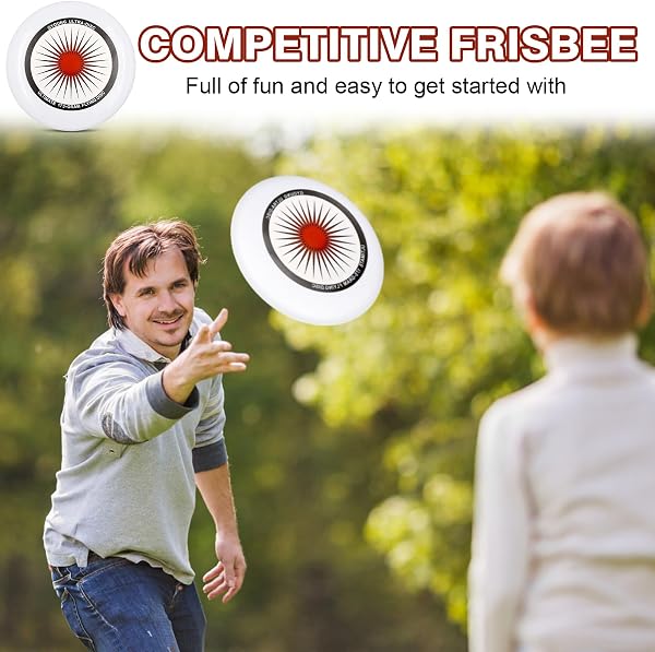 175g Frisbee de compétition, Frisbee sportif, Frisbee professionnel, Frisbee d'extérieur original, sports de plein air amusants, adapté aux joueurs professionnels et occasionnels (sac de rangement) - 2