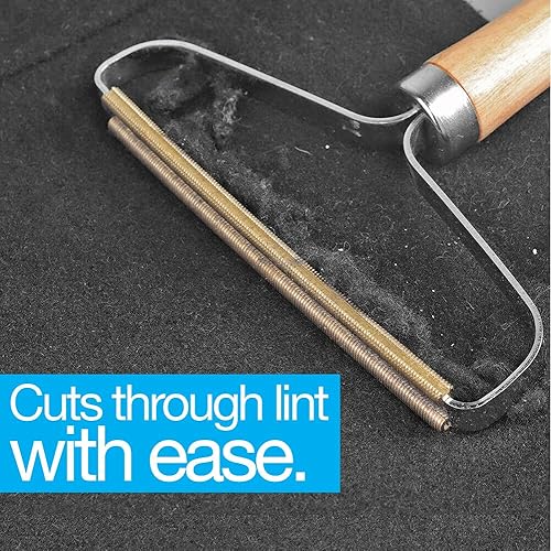 Miniatura 6 de Limpiador de pelusas en un paquete de 3 removedores de pelusa Pro para facilitar la limpieza. Consigue tu paquete en una bolsa de tela suave,