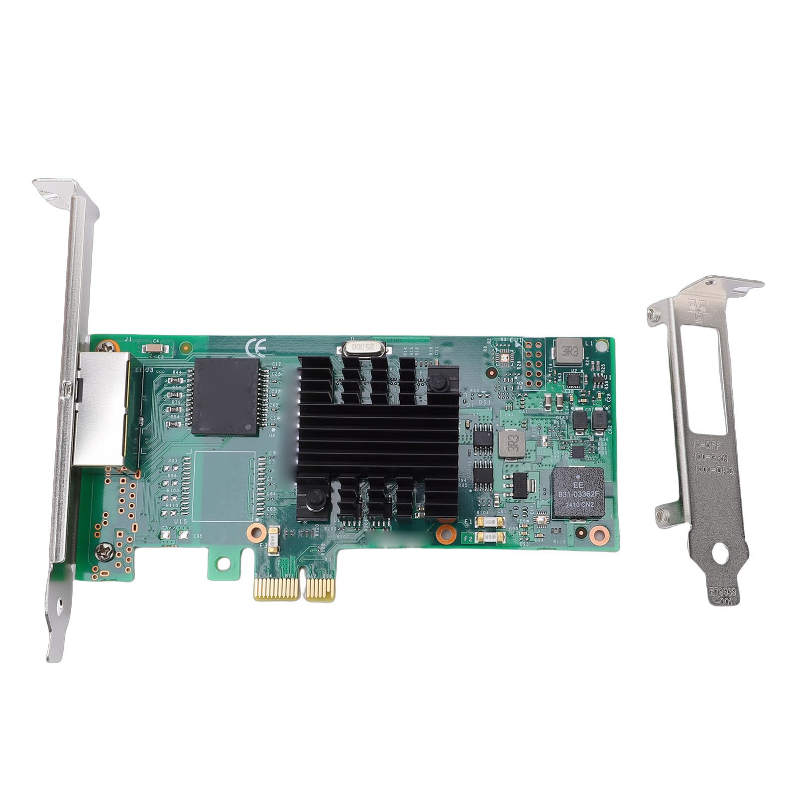 Adattatore di Rete PCI Express Doppio RJ45 Ad Alta densità per velocità Gigabit Affidabile, Adatto per Server, Staffa Inclusa