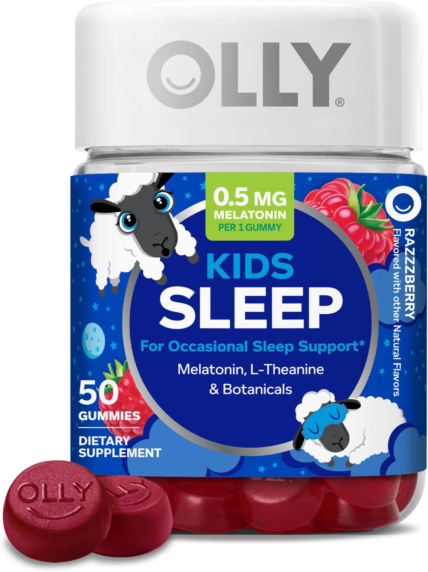 Kids Sleep, Occasional Sleep Support,* 0.5 mg Melatonin - 50 Count
