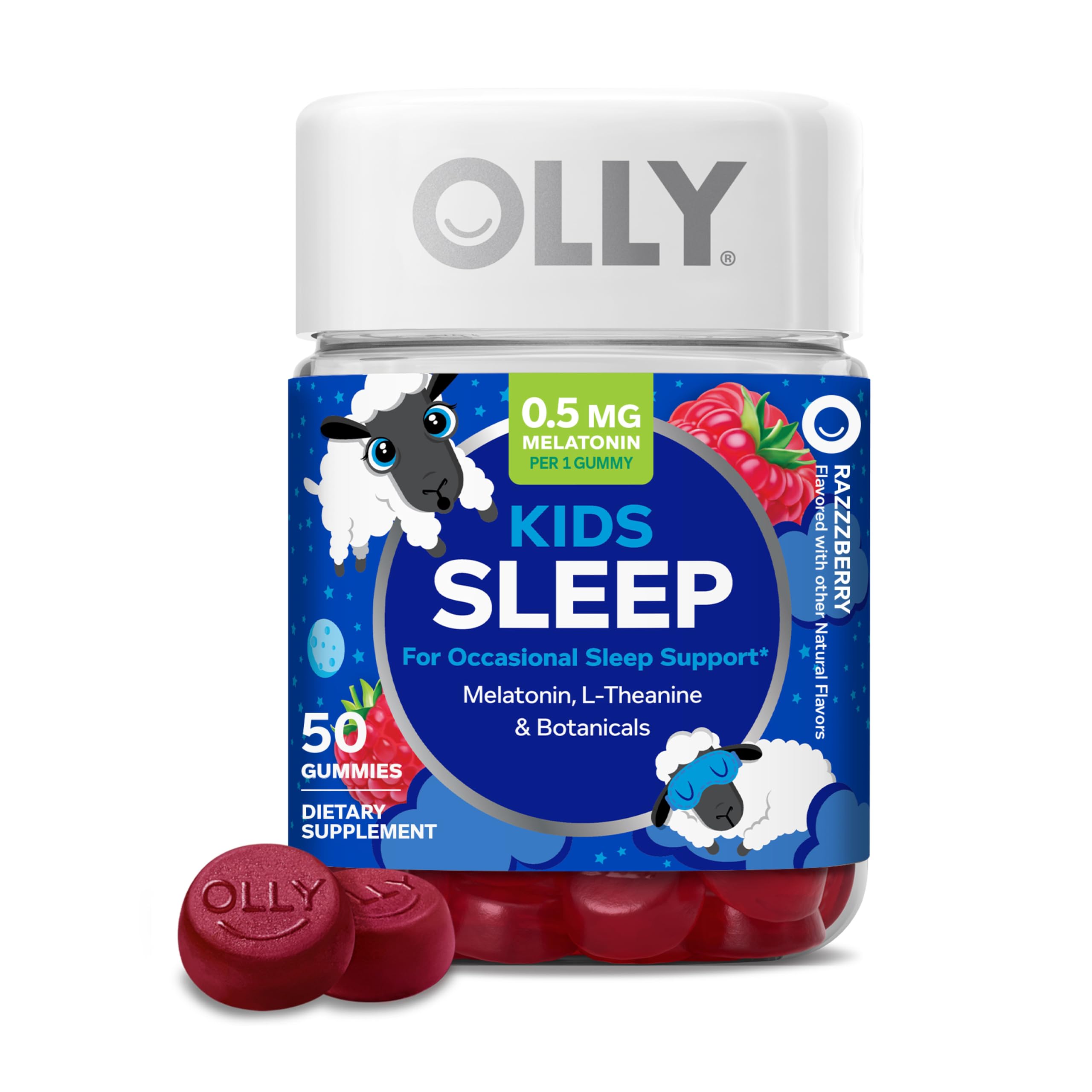 OLLY Kids Sleep, Occasional Sleep Support,* 0.5 mg Melatonin - 70 Count — Amazon image 14