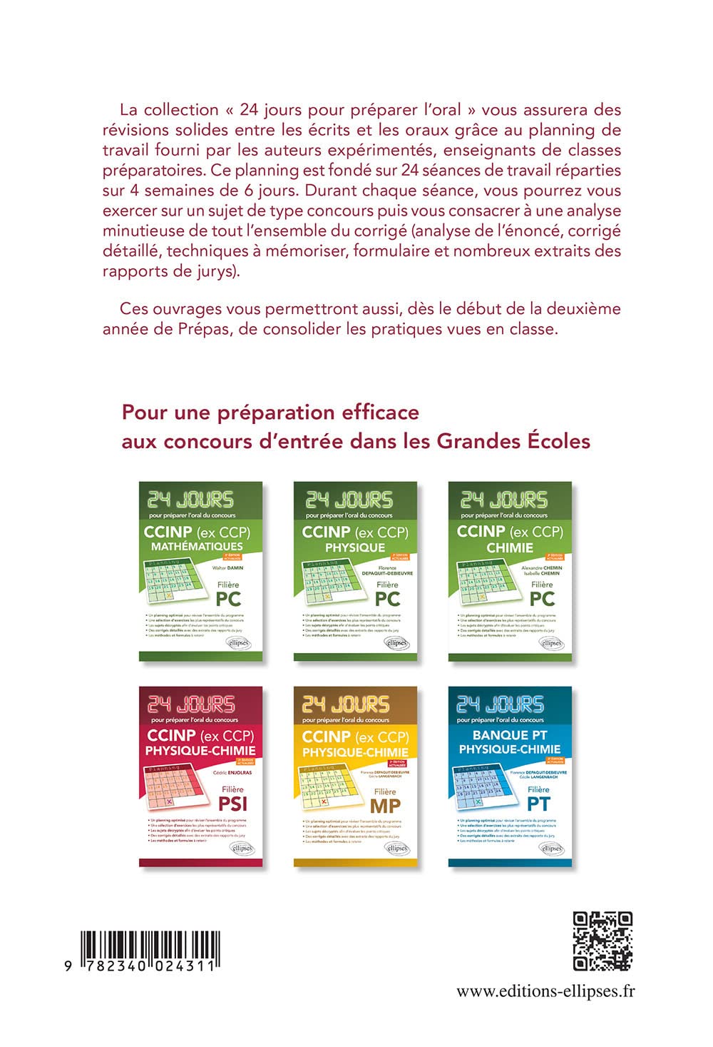 CCINP (ex CCP) Physique-Chimie Filière PSI