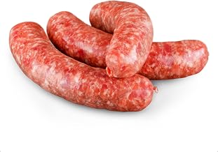 Tuscan Sausages, Flavoursome Italian Pork Sausages Fresh, Big, Fat and Juicy, Suitable for Home Freezing, Filled Using Natural Pork Casing, Pack of 1kg