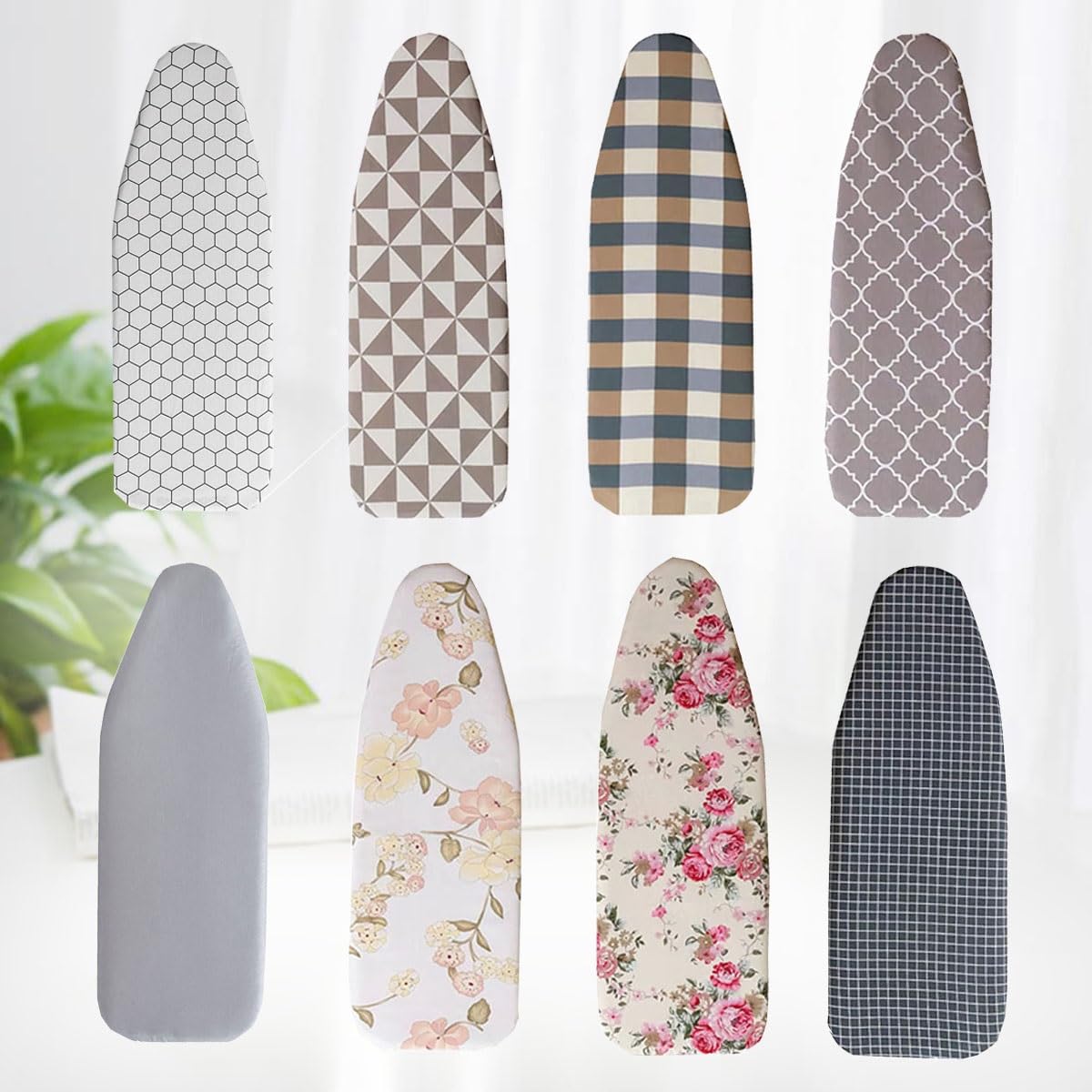 Lelico A Cotton Iron Board Cover Ironing Board Cover Nd Pad Scorch Resistant Djustable 92X33 97X33 110X35 122X38cm Protection Covers With Printed Ease Of Use Nd Installation ( Color : Size : Small(90X30